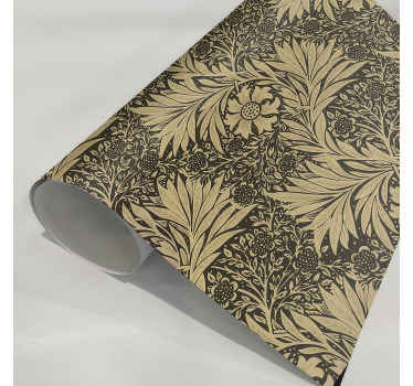 Sticker meuble style vintage fleurs - TenStickers