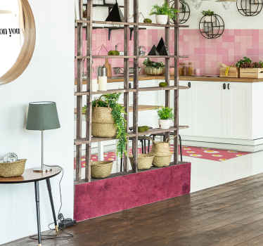 Roze velvet meubelsticker - TenStickers