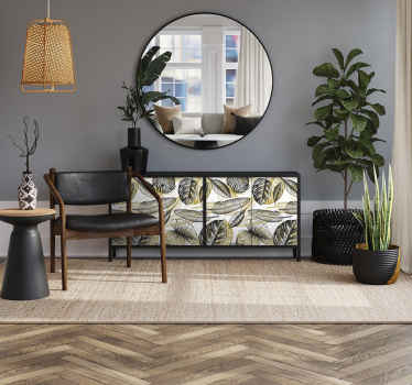 Elegant Tropical Plants furniture decal  3600 - TenStickers