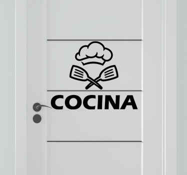 Vinilo para puerta de cocina - TenVinilo