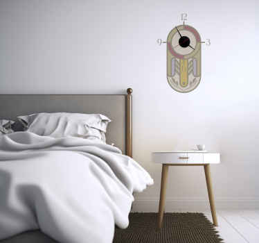 Adesivo con orologio stile minimalista - TenStickers