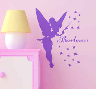 自定义修补钟剪影贴纸 - TenStickers