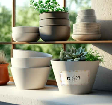 Sticker für Blütenpflanzen - TenStickers