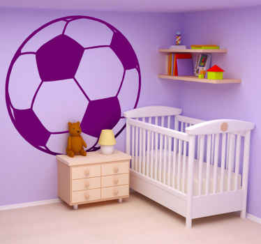 Wandtattoo Jugendzimmer Fußball - TenStickers