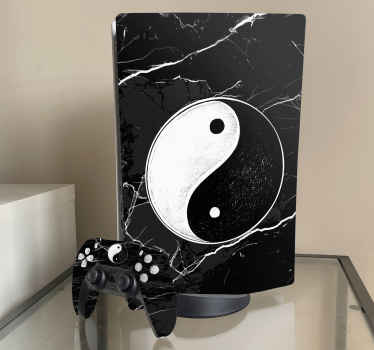 Skin PS5 Equilibrio original yin yang - TenVinilo