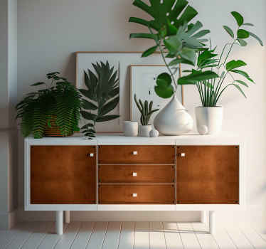 Sticker style texture cuir - TenStickers