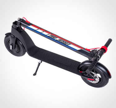 Nederlandse vlag step sticker - TenStickers