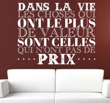 Sticker dans la vie - TenStickers