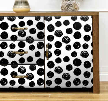 Nalepka za pohištvo s čopičem - TenStickers