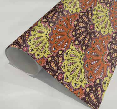 Sticker cuisine mandalas abstraits - TenStickers