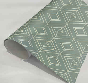 Sticker cuisine motif géométrique Art Déco - TenStickers