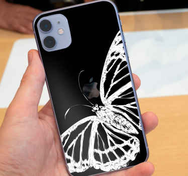 iPhone stickers Prachtige vlinderprint - TenStickers