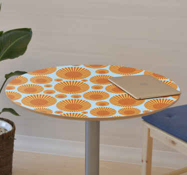 Klebefolie Möbel Sonnenschein der 70er jahre - TenStickers