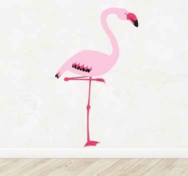 Rosa Flamingo - TenStickers