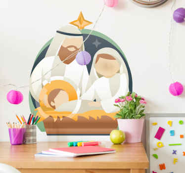 Vinilo decorativo natividad - TenVinilo