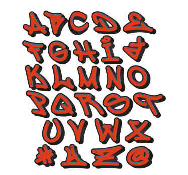 Custom graffiti for gamers teenage wall sticker - TenStickers