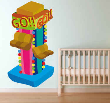 Funfair Ride Wall Sticker - TenStickers