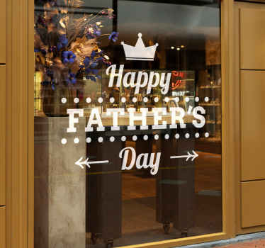 Father's Day Promotion Sticker - TenStickers
