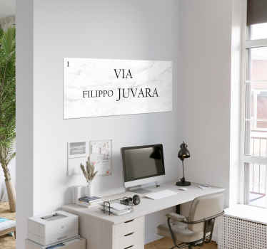 Adesivo personalizzato segnale stradale milano - TenStickers