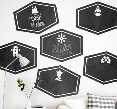 Festive Seasonal Designs chalkboard sticker - TenStickers