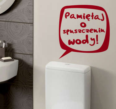 Naklejka tekst ubikacja - TenStickers