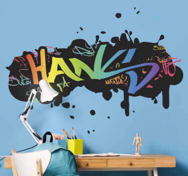 Wandtattoo Kinderzimmer Urban Graffiti - TenStickers