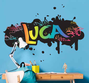 Wandtattoo Kinderzimmer Urban Graffiti - TenStickers