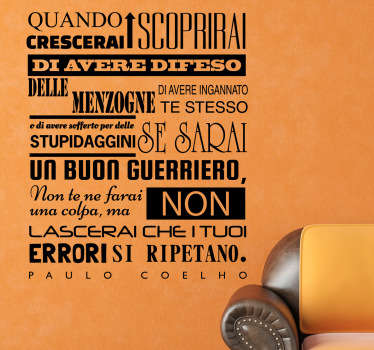 Sticker decorativo quando crescerai - TenStickers