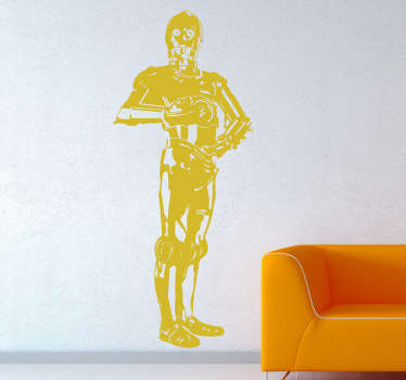 Vinilo decorativo C3PO - TenVinilo