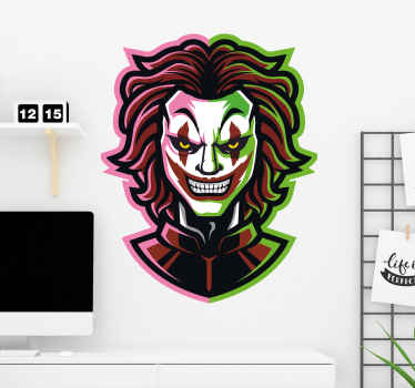 Autocolantes televisão Coloque um desenho de rosto feliz com rost - TenStickers