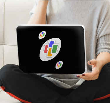 Colorful Graphic Overlay laptop skin - TenStickers