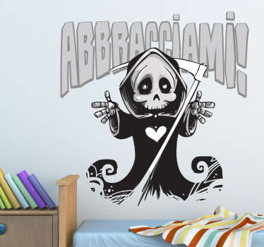 Adesivo murale abbracciami - TenStickers