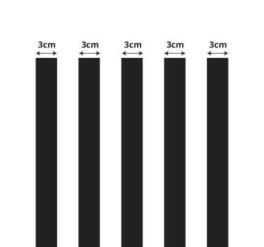 Stickers muraux lignes - TenStickers