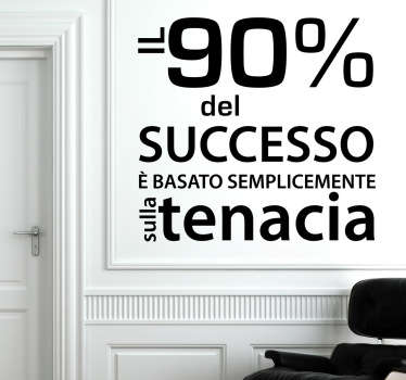 Sticker decorativo chiave successo - TenStickers