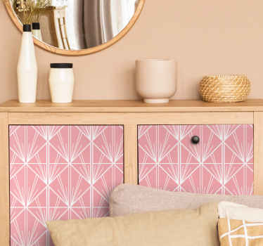 Vinilo ornamental concepto de disposición geométrica - TenVinilo