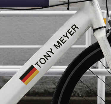 Fahrrad Aufkleber rennrad - TenStickers