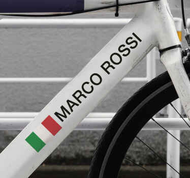 Adesivo per bici bicicletta da corsa - TenStickers