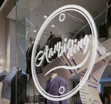 Muursticker Aanbieding in cirkel - TenStickers