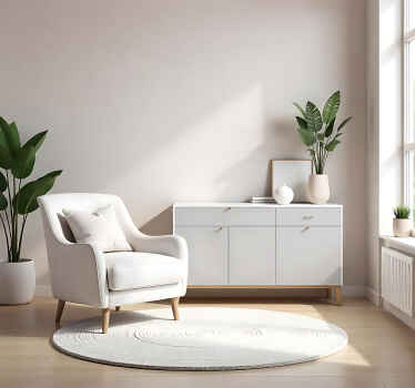 Sticker couleur uni gris clair mat - TenStickers