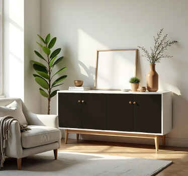 Papier adhésif - Brun foncé mat - TenStickers