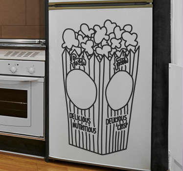Adesivo decorativo Popcorn - TenStickers