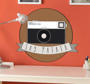 Sticker instamatic patata - TenStickers