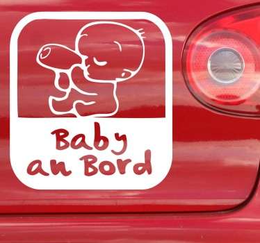 Autoaufkleber Kleinkind an Bord - TenStickers