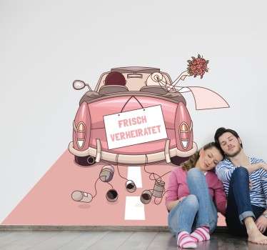Frisch verheiratet Aufkleber - TenStickers