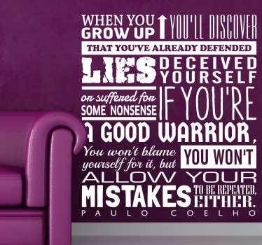 Pablo Neruda Quote Wall Sticker - TenStickers