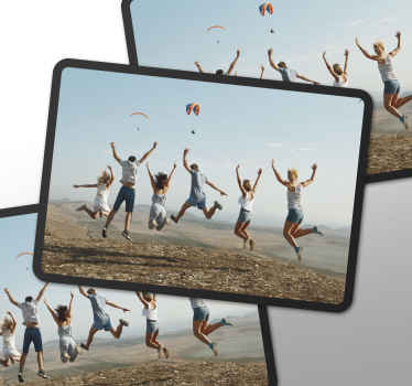 Jumping Together Outdoors extreme sports sticker - TenStickers