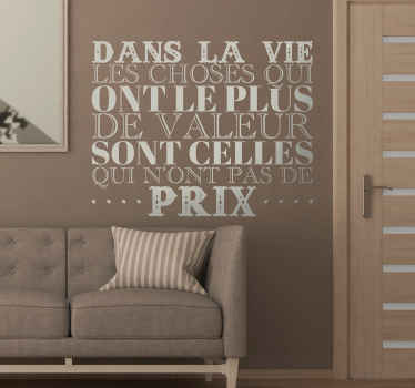 Sticker dans la vie - TenStickers