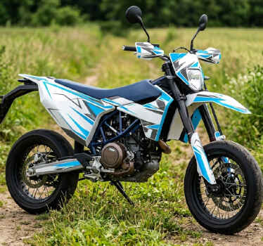 Motorrad-dekor enduro für husqvarna 701 sm - TenStickers