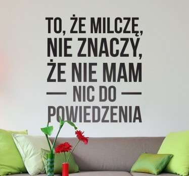 Naklejka dekoracyjna cytat Jonathan Carroll - TenStickers