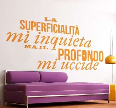 Adesivo muro Alda Merini - TenStickers